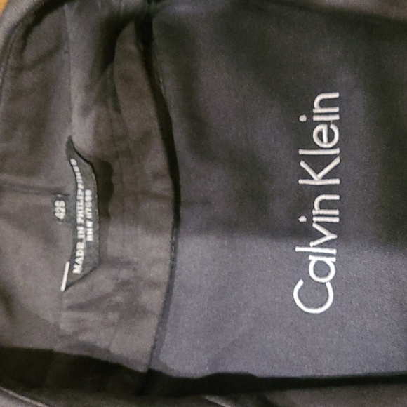 Calvin Klein Thermolite Black Raincoat removable liner 42S - Picture 3 of 7